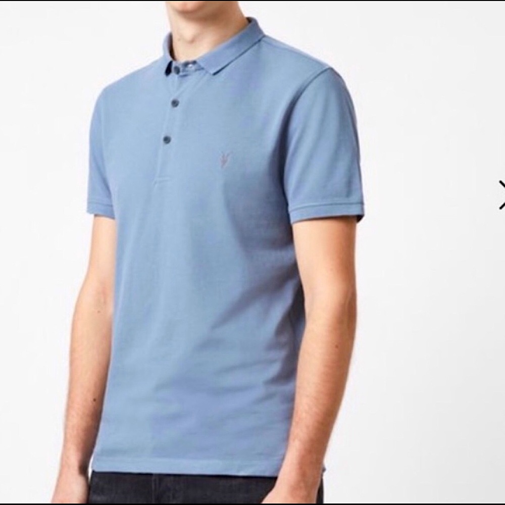 ALL SAINTS Vidal Polo Shirt